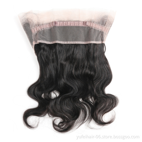 Top quality virgin human hair 360 lace frontal wig with baby hair cuticle aligned Peruvian human hair wigs